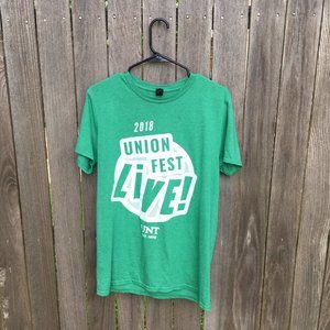 Green UNT 2018 Union Fest Live T-Shirt